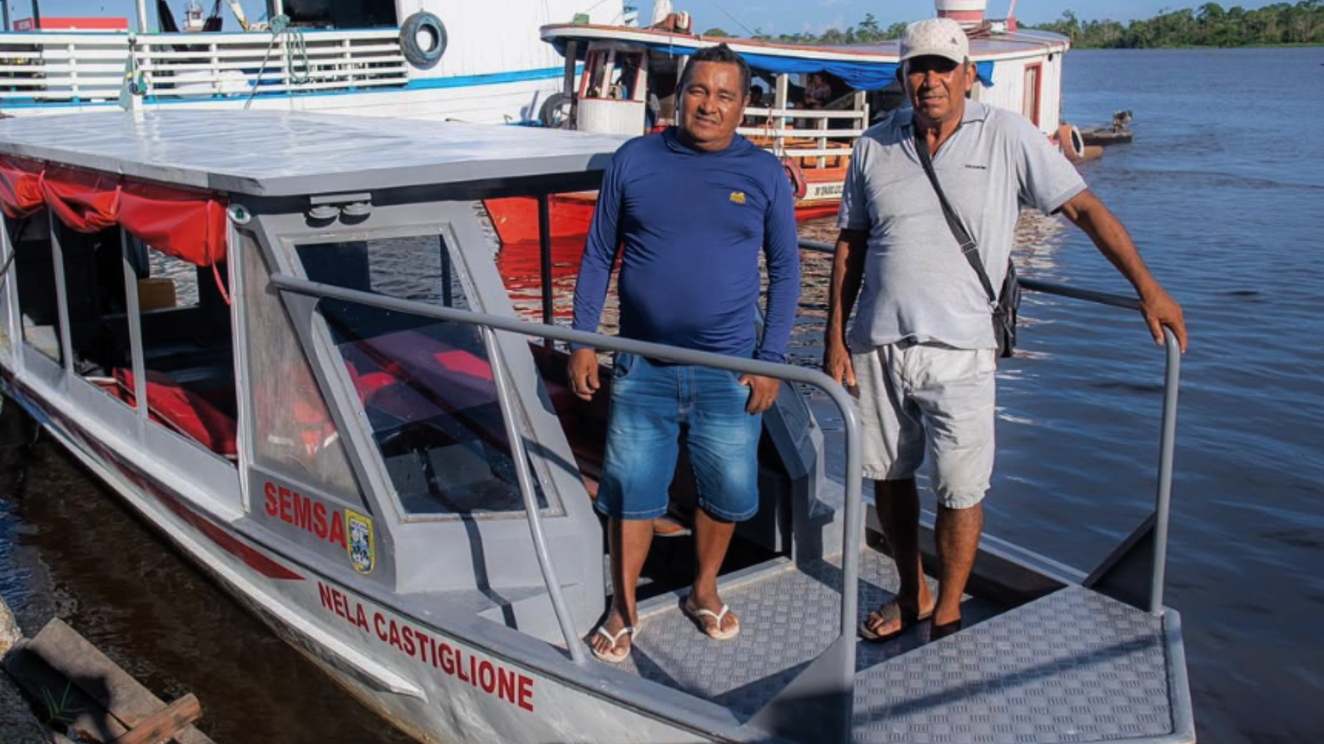 Ambulâncha revitalizada “NELA CASTIGLIONE” impulsiona saúde no Lago Carará-Açu!