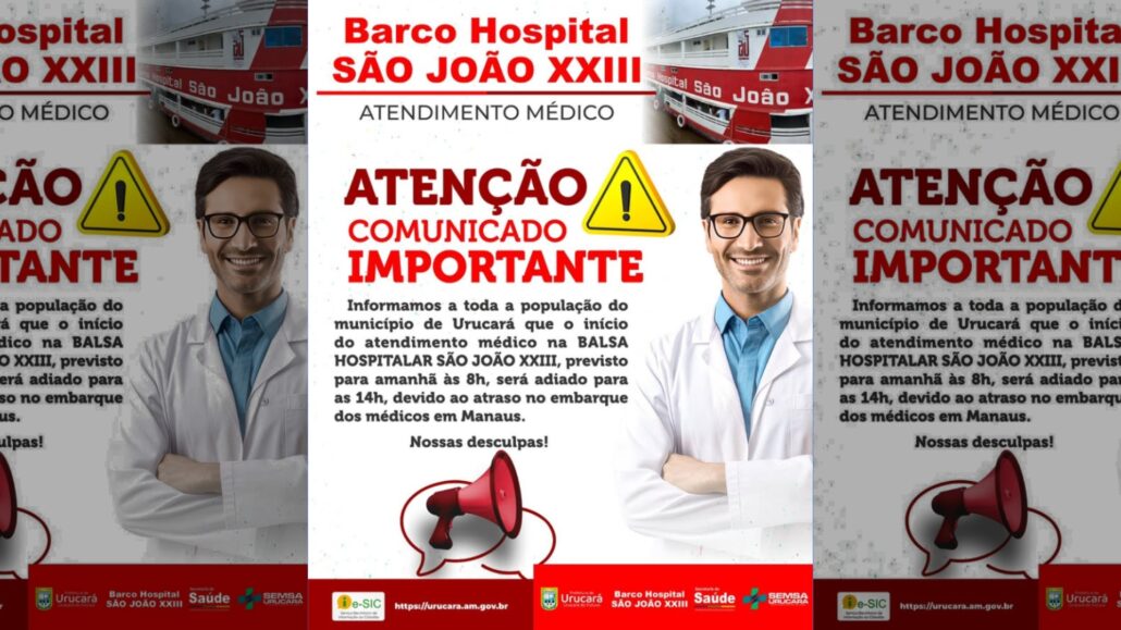 Atenção, população de Urucará!