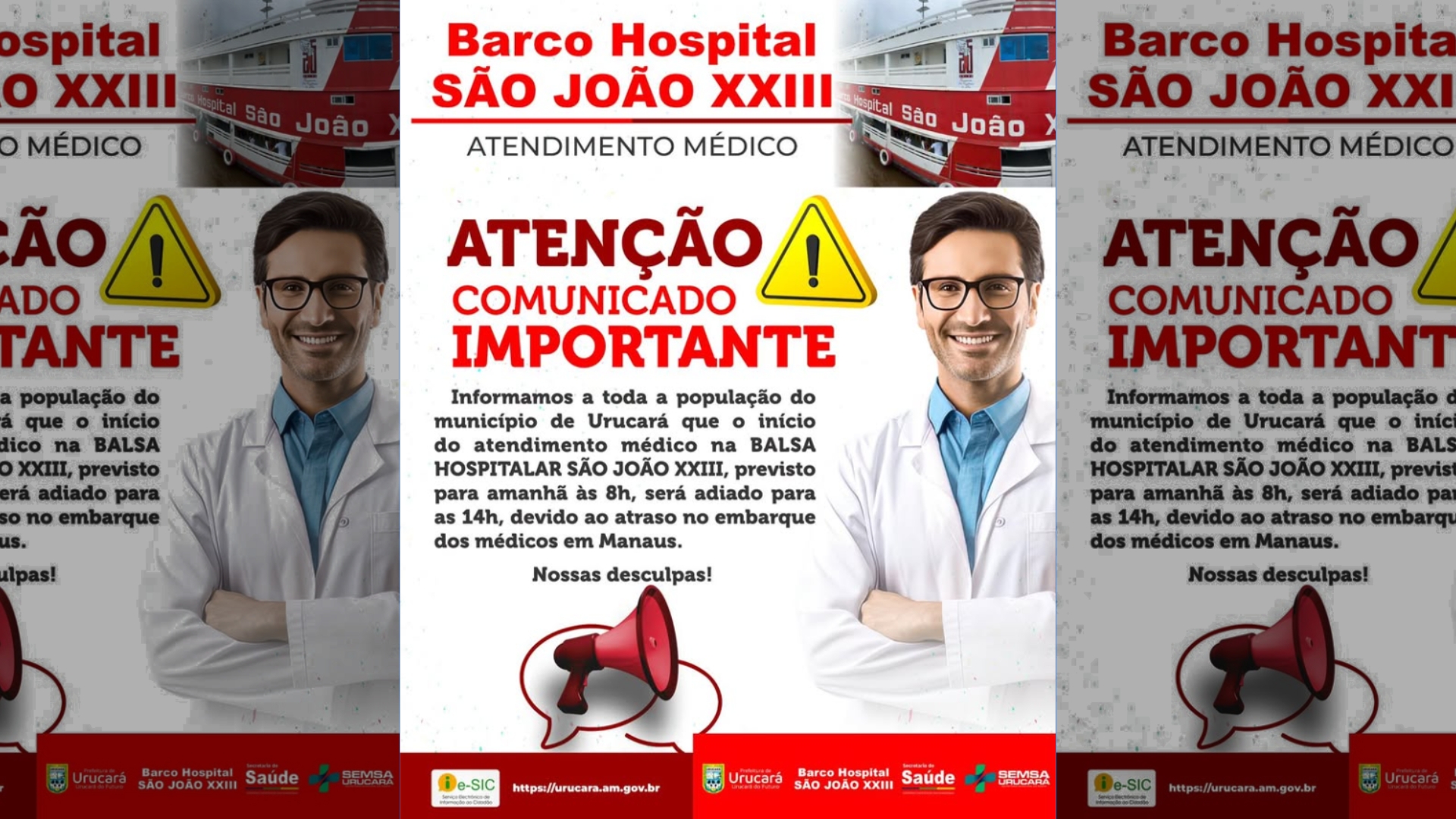 Atenção, população de Urucará!
