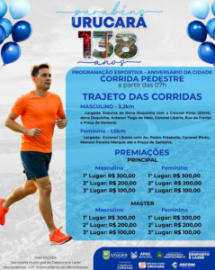 trajetos de corrida